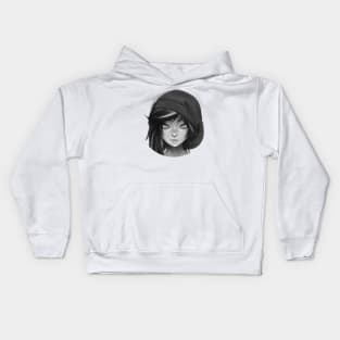 Bonnet Girl Kids Hoodie